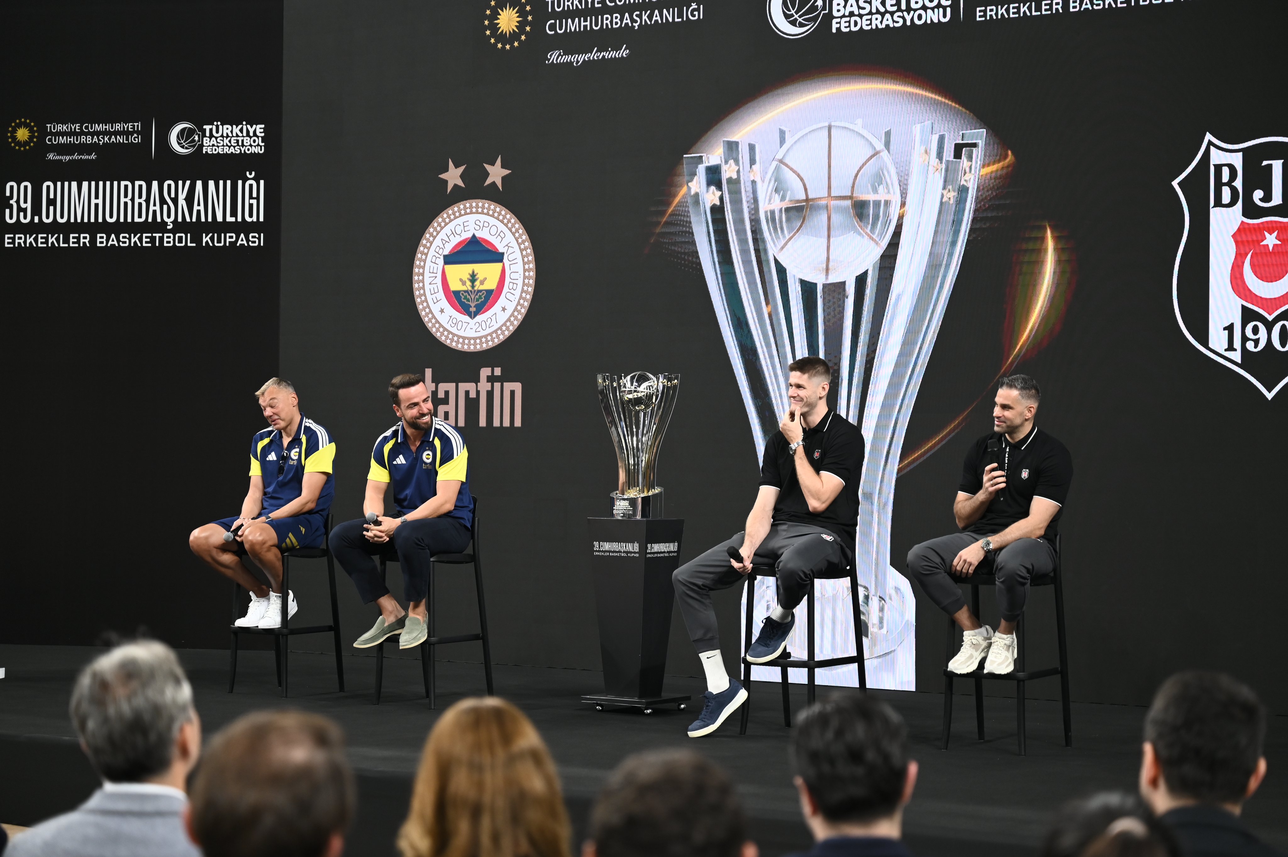 Fenerbahçe Tarfin ile Beşiktaş, Cumhurbaşkanlığı Kupası İçin Karşılaşıyor