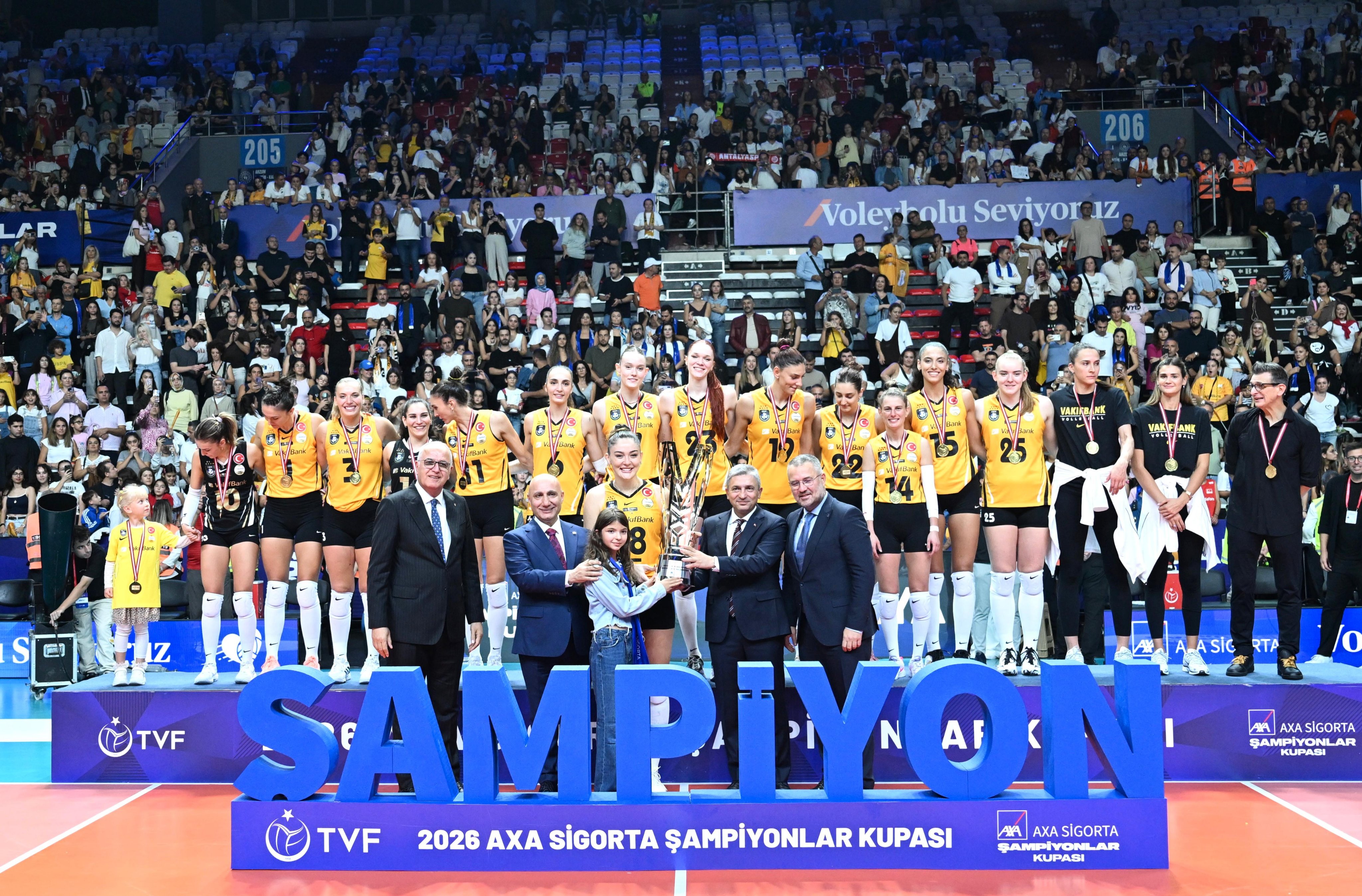 VakıfBank Şampiyonlar Kupası'nı Kazandı