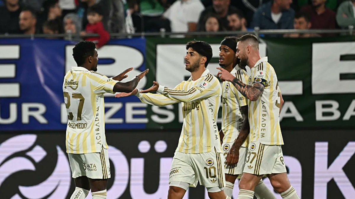Fenerbahçe’den Rize’de 3 Gollü Zafer!